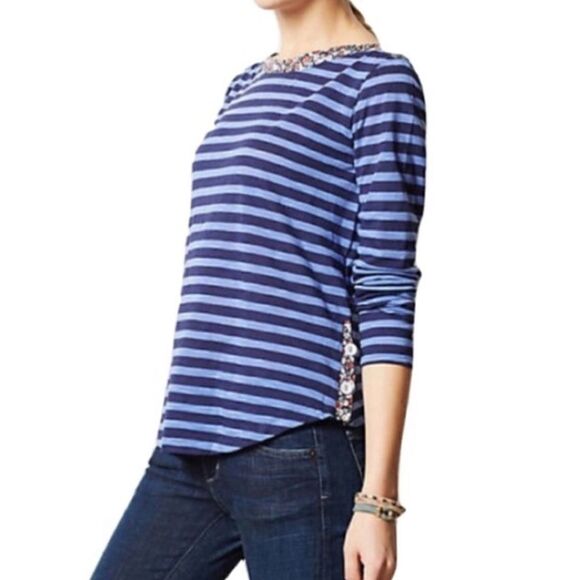 Postmark Anthro S Laurelwood Boatneck Long Sleeve - Picture 8 of 8